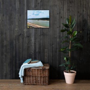 Big Dam Blue Skies Wall Art