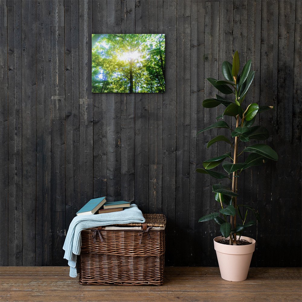 Green Medley Trees Wall Art