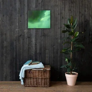 Gorilla Clouds Canvas Wall Art