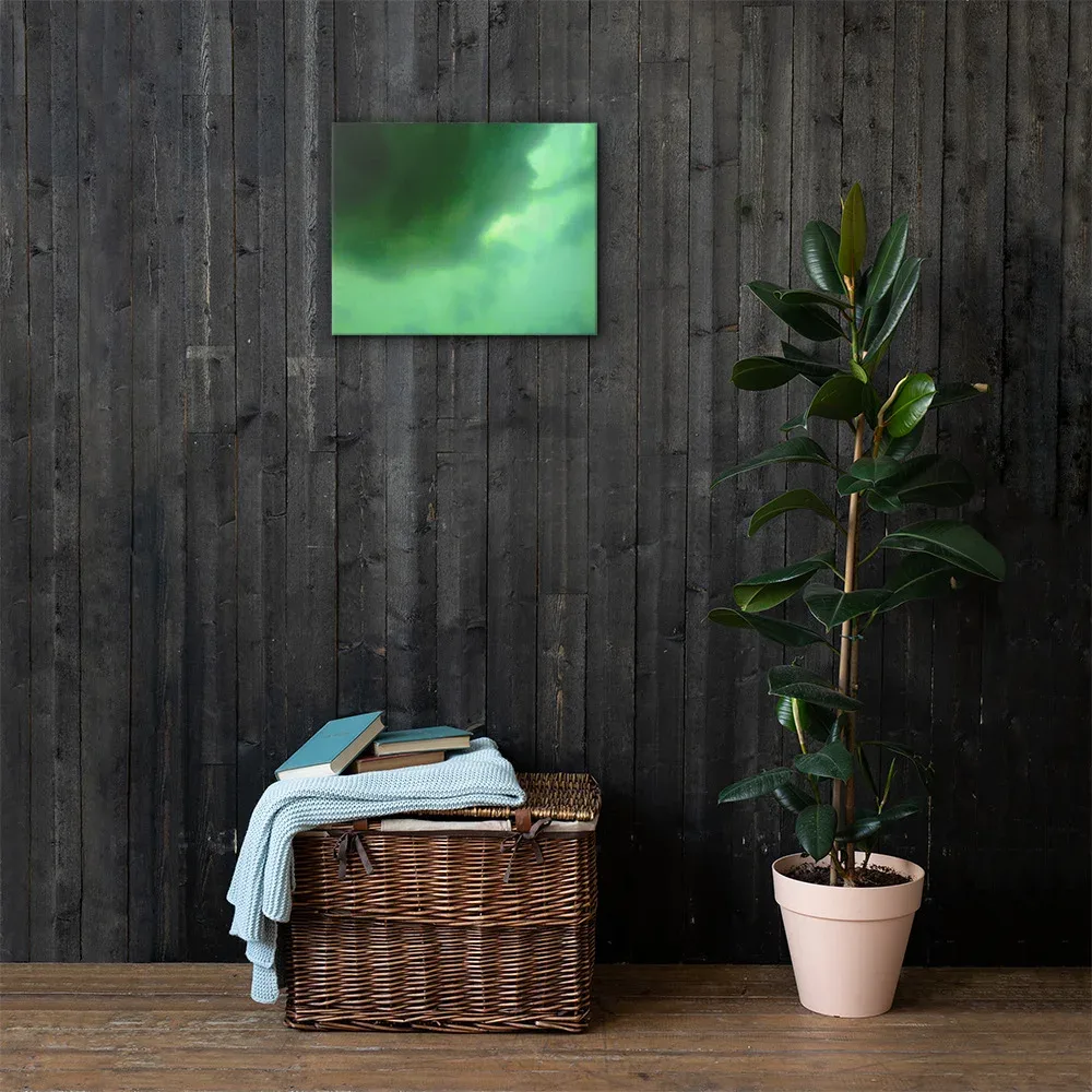 Gorilla Clouds Canvas Wall Art