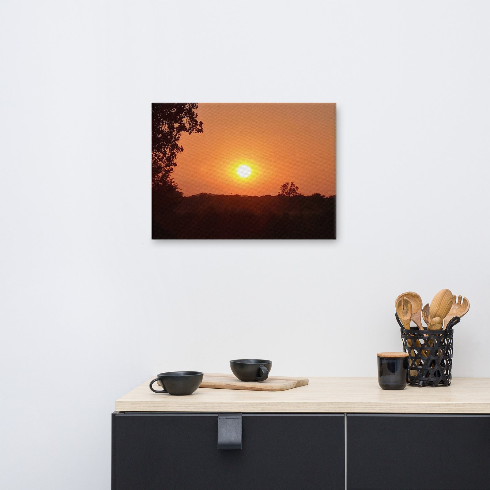 Beautiful Arkansas Sunset 2 Canvas - Image 4
