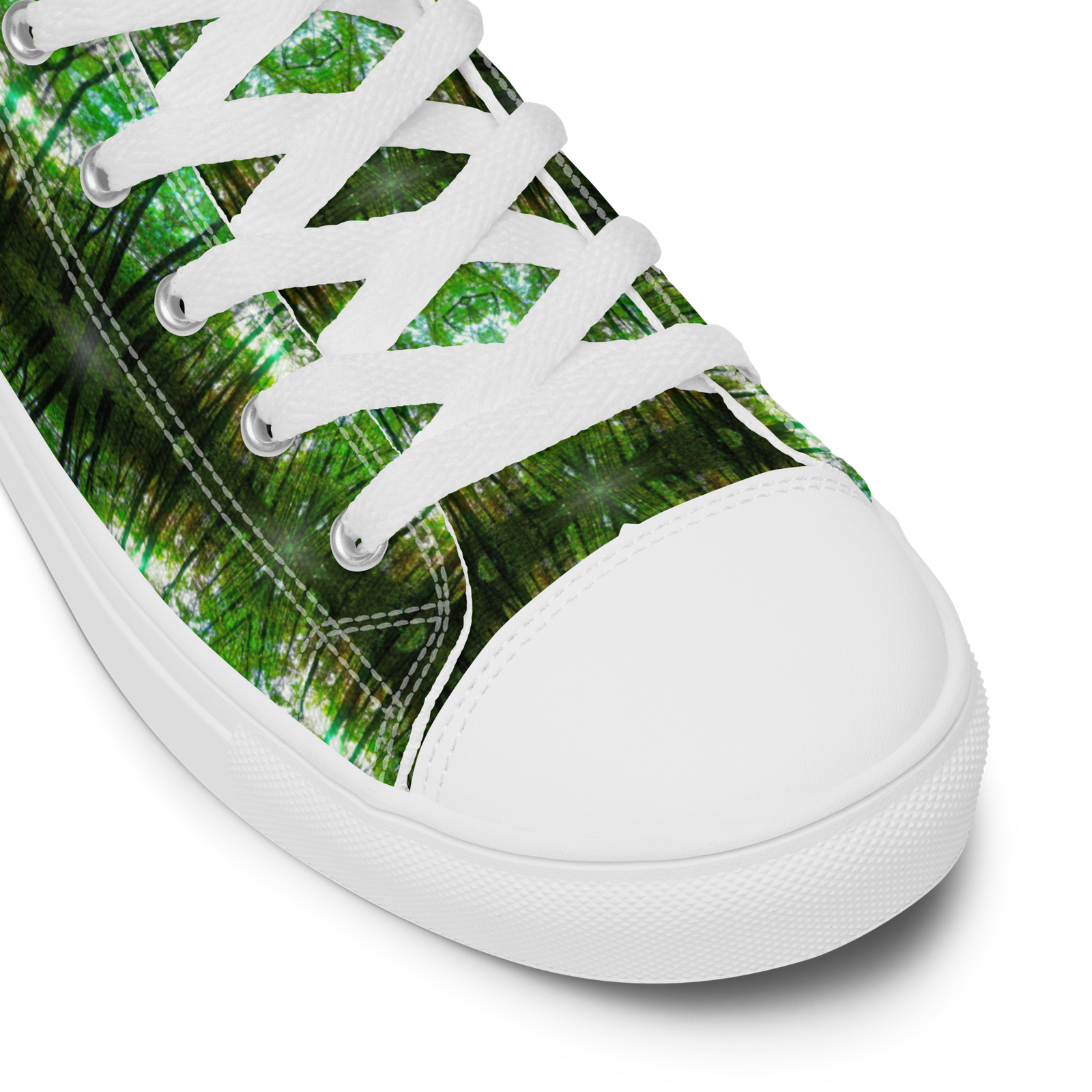Natty Kicks Green Trees High Tops - Image 6