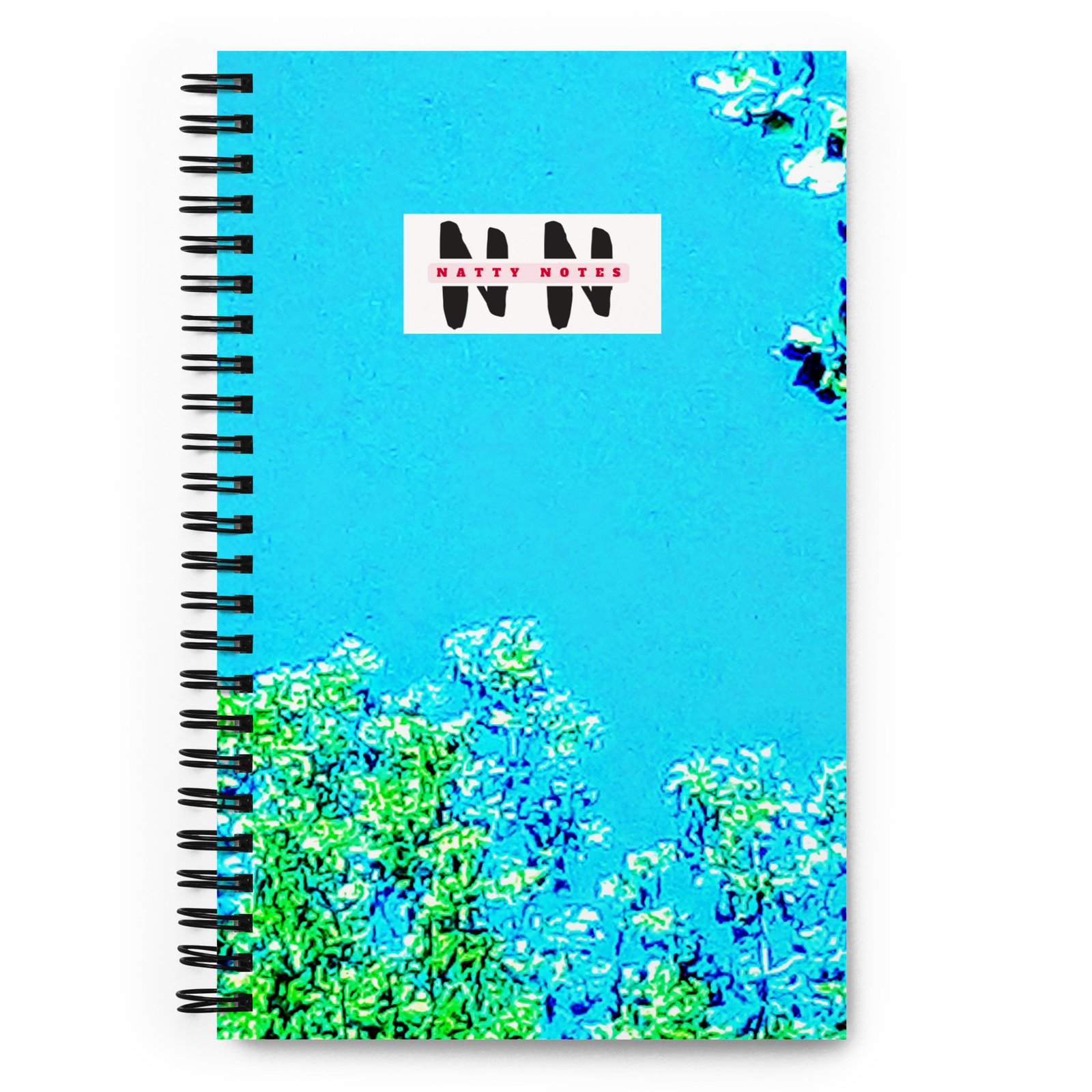 Arkansas Light Teal Skies - Spiral Notebook - Image 2