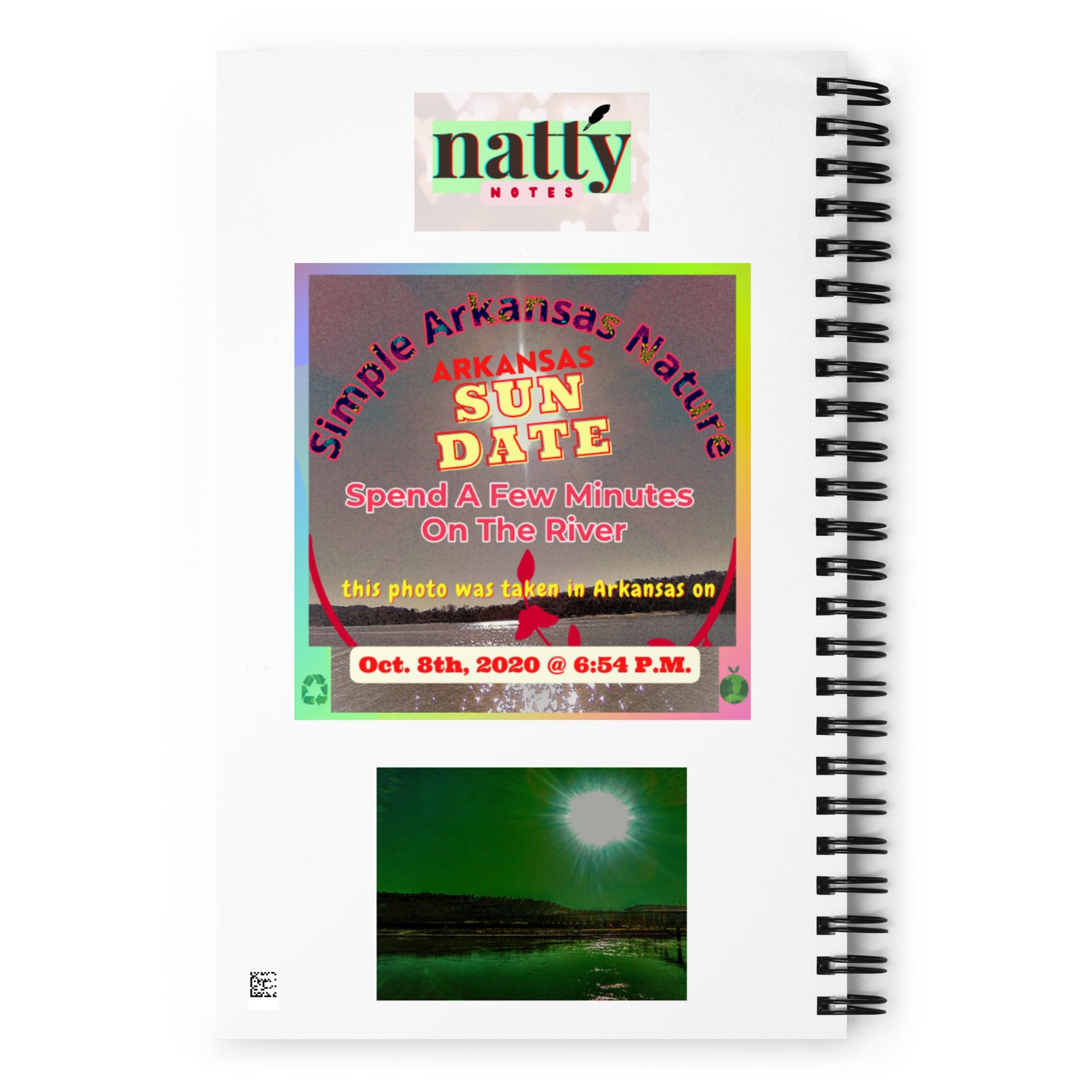 "Natty Notes" Arkansas Deep Green River BD Bridge Hidden - Image 2
