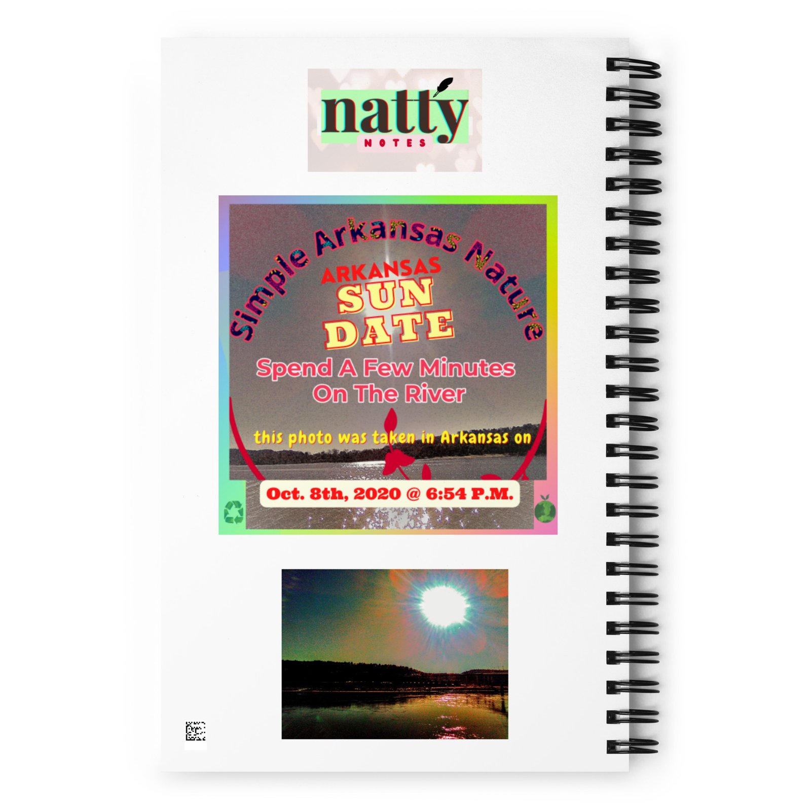 Natty Notes" Arkansas Soft Brown River BD Bridge Hidden - Image 2