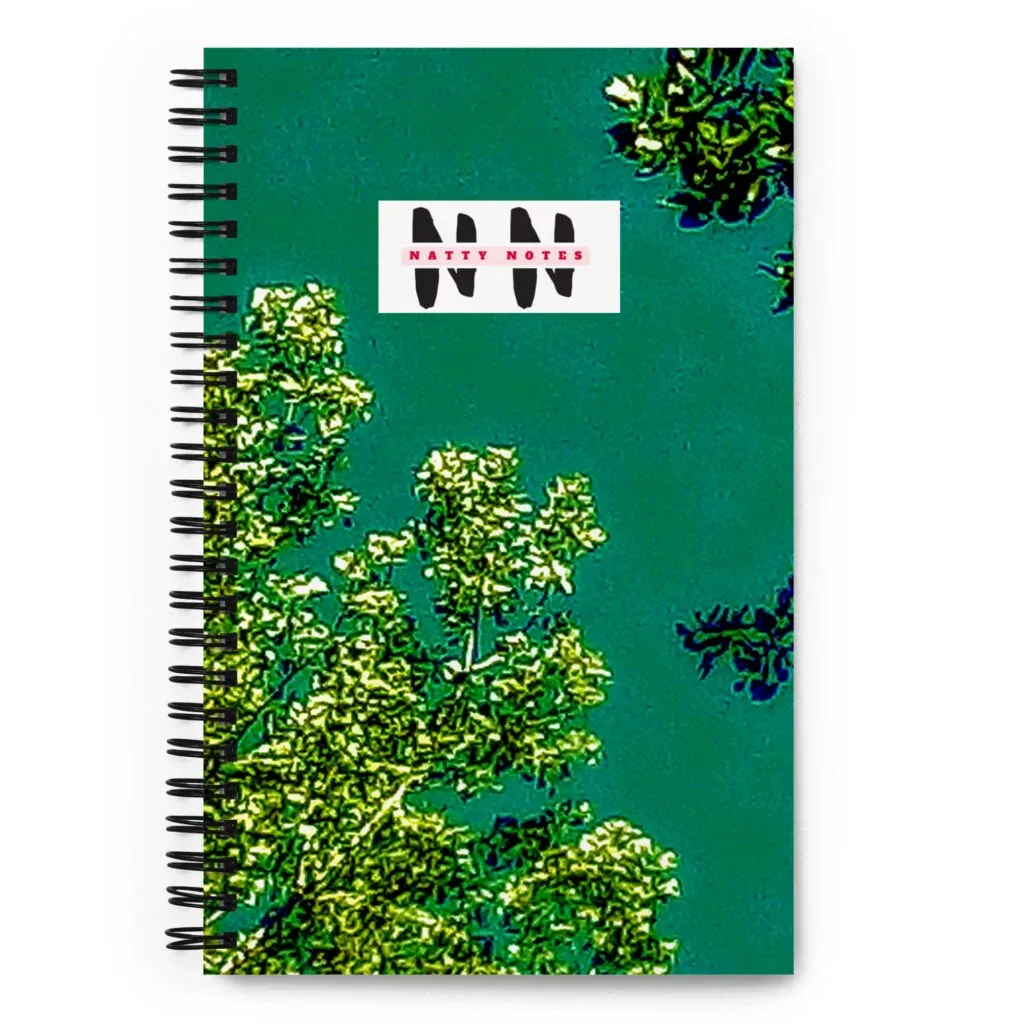 Arkansas Rich Green Skies - Spiral Notebook