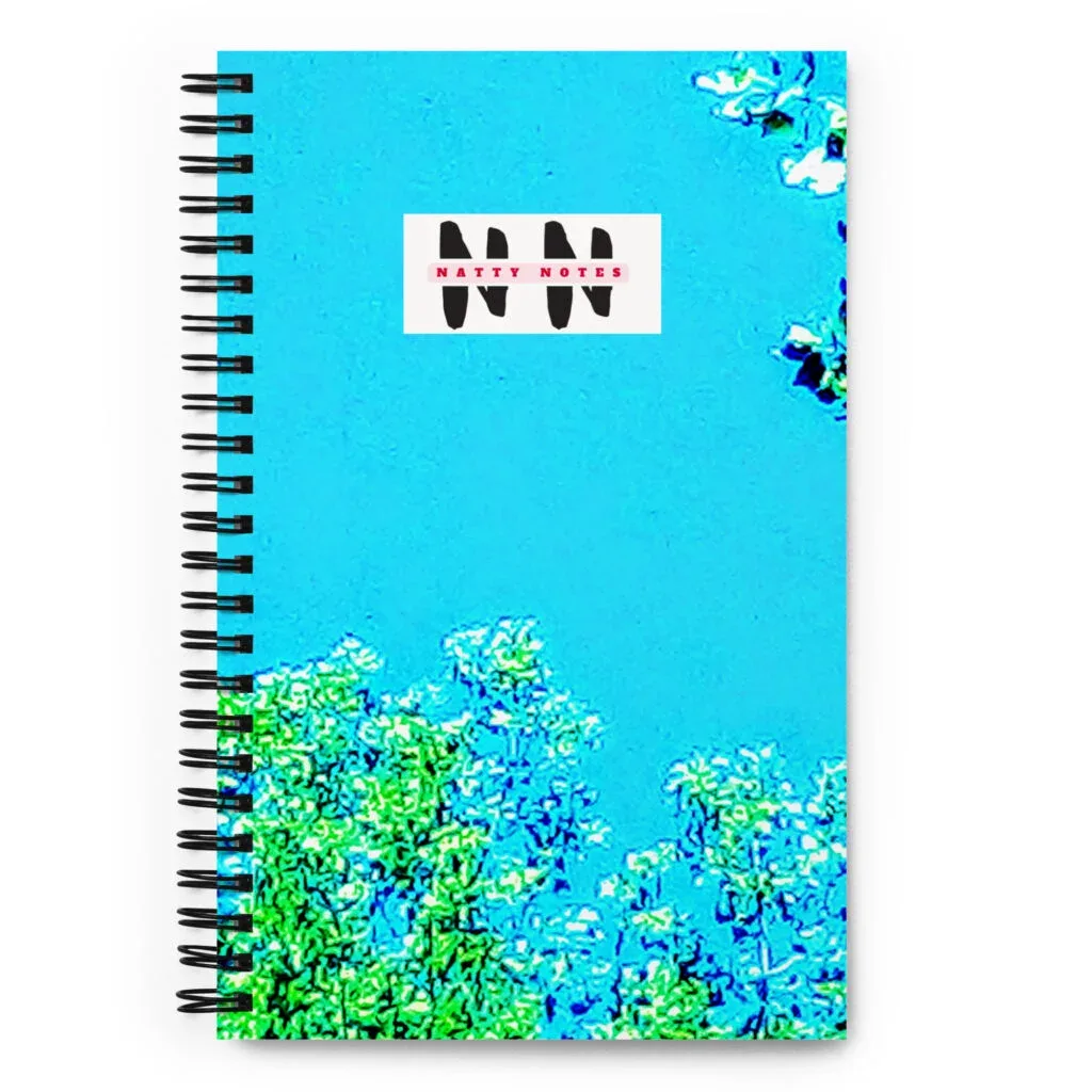 Arkansas Light Teal Skies - Spiral Notebook