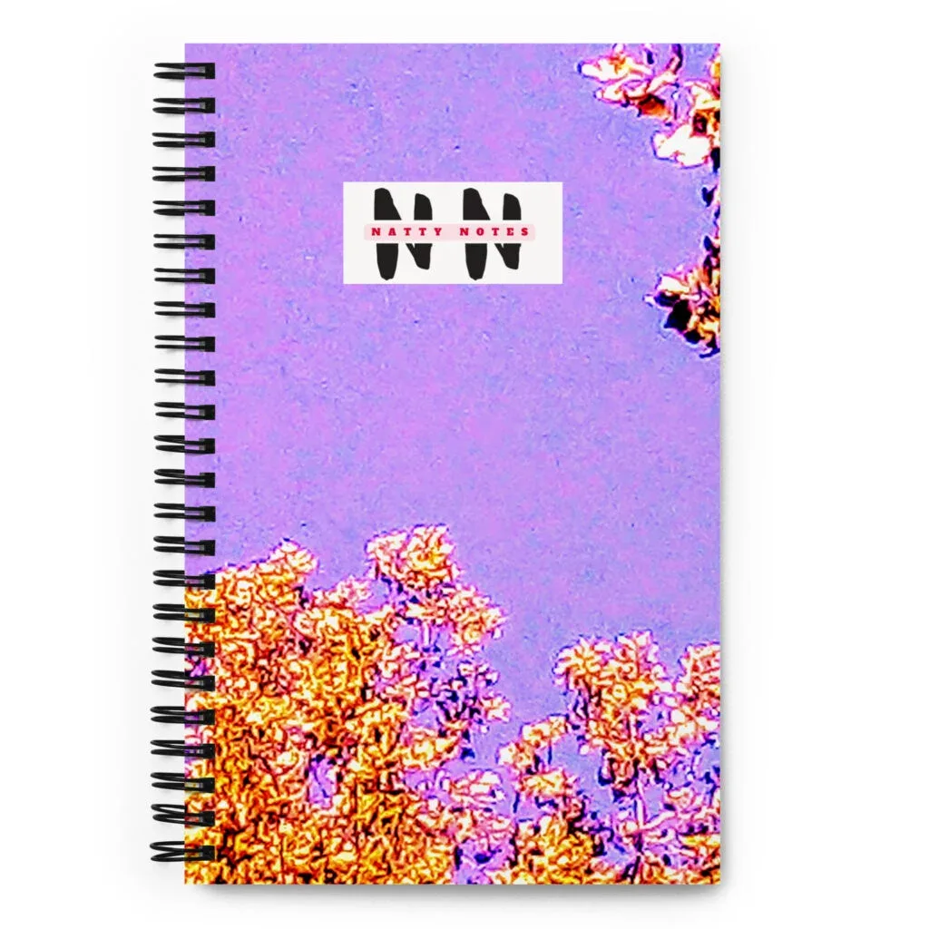 Arkansas Purple Lilac Skies - Spiral Notebook