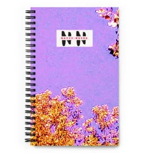 Arkansas Purple Lilac Skies - Spiral Notebook