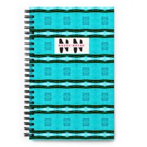 Arkansas River: Flooded Pier Bench - Spiral Notebook