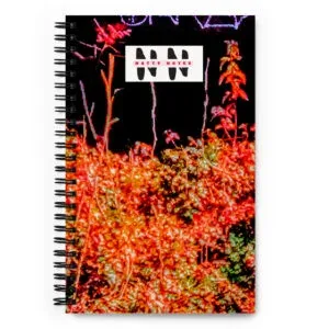 Natty Notes: Red Berry Bushes Notebook