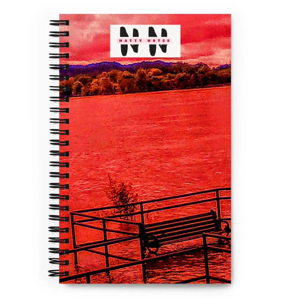 Natty Notes: Flooded Pier (Hot Pink)