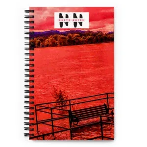 Natty Notes: Flooded Pier (Hot Pink)