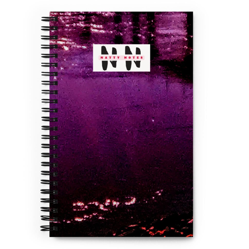 Natty Notes Big Dam Bridge Purple River Notebook