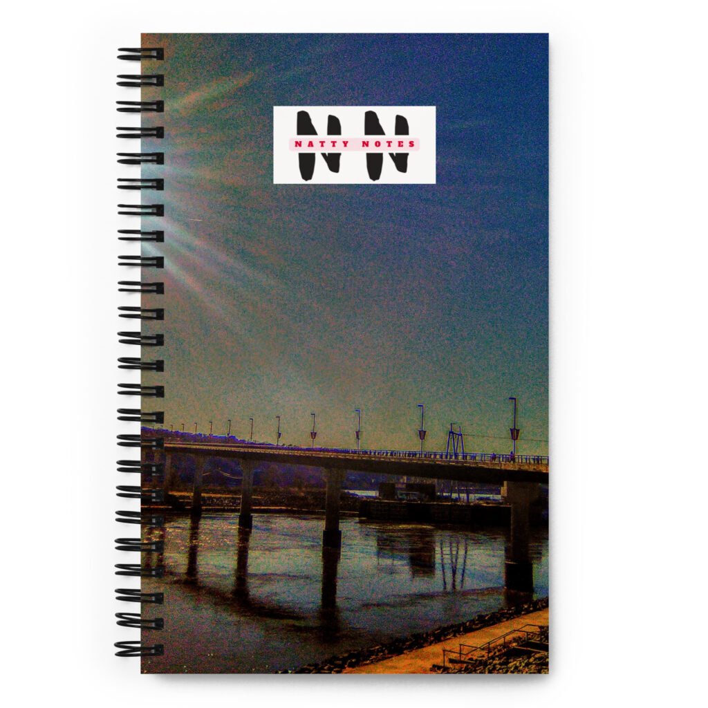 "Natty Notes" BD Bridge Brown Hue Blue River