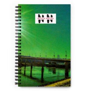 "Natty Notes" Arkansas River BD Bridge Green Sky