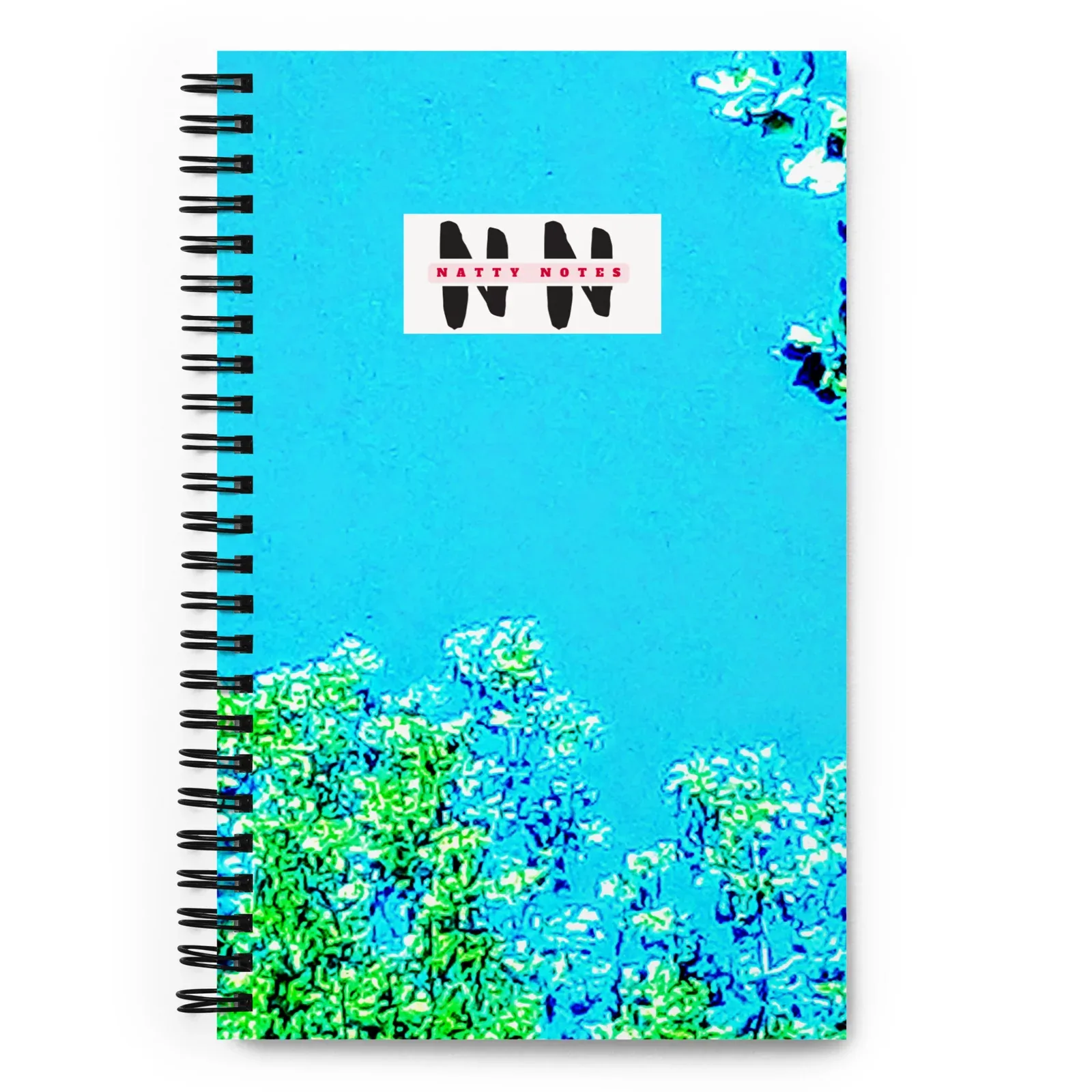 Arkansas Light Teal Skies - Spiral Notebook - Image 4