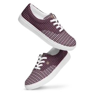 Natty Kicks Women’s Purple Pizazz Lace-up Canvas Shoes