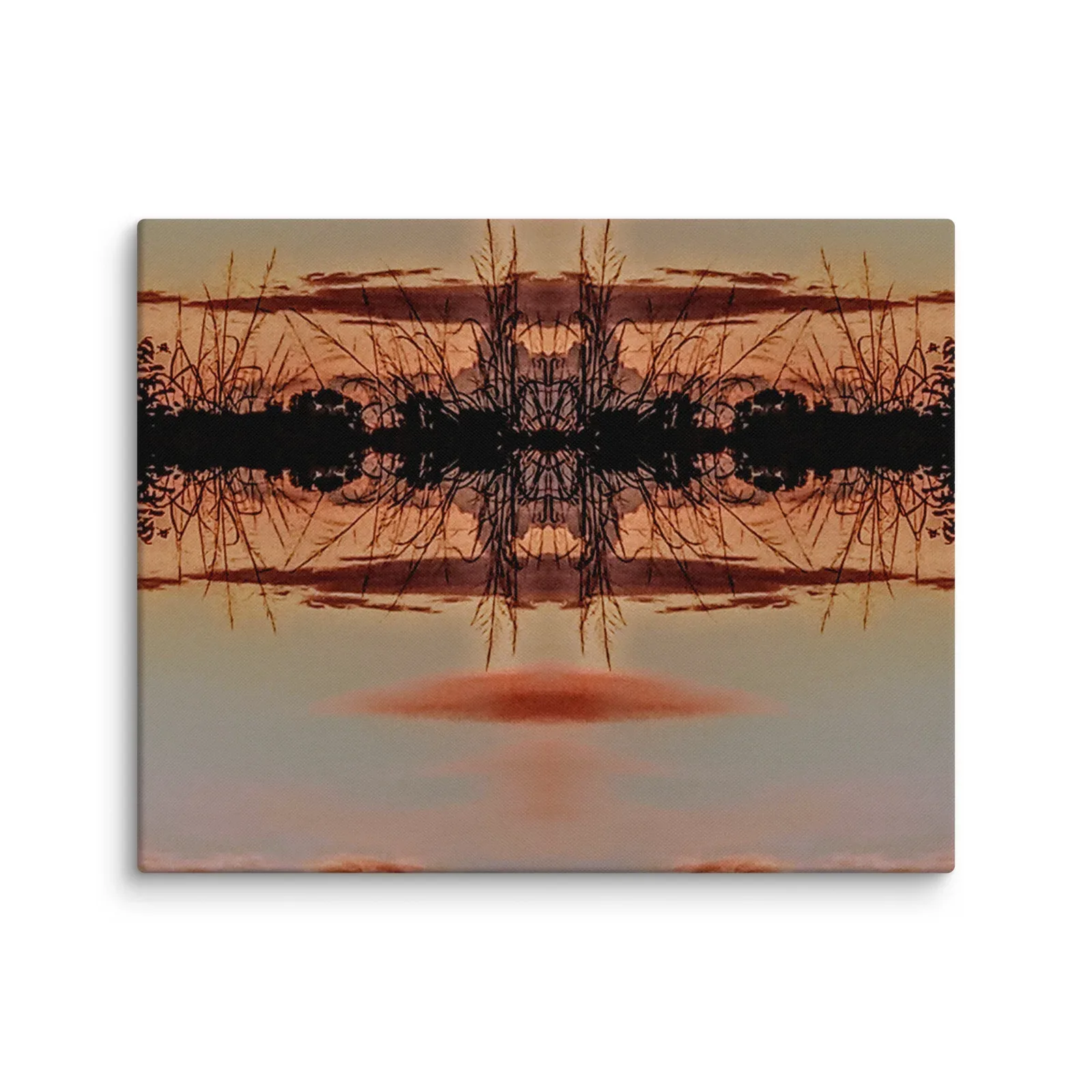 Exquisite Arkansas Pink Skies Large Wright -Bros Victory Canvas Wall Print