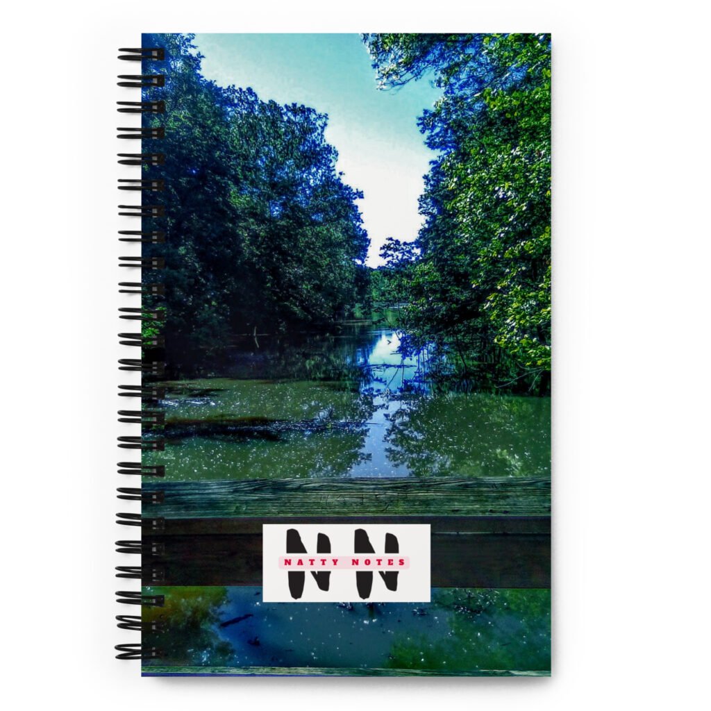"Natty Notes" Green Water Trees Flooded Print
