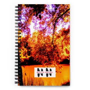 "Natty Notes" Brown Hanging Tree Limbs Print