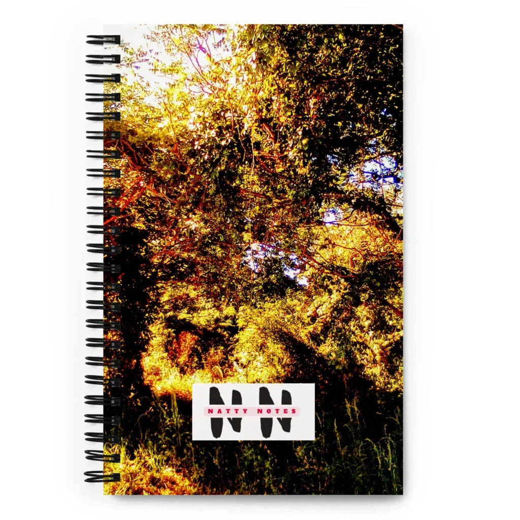 "Natty Notes" Arkansas Gold Trees Bushes Print