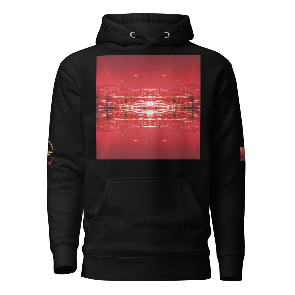 Natty Apparel Unisex Hoodie B. D. Bridge Red