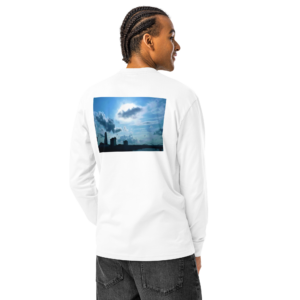 Natty Apparel Downtown Little Rock Men's Heavyweight Long Sleeve t-shirt
