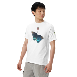 Natty Apparel Arkansas Butterfly Unisex Garment-Dyed Heavyweight T-shirt