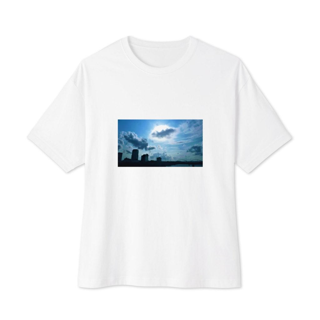 Unisex oversized boxy tee